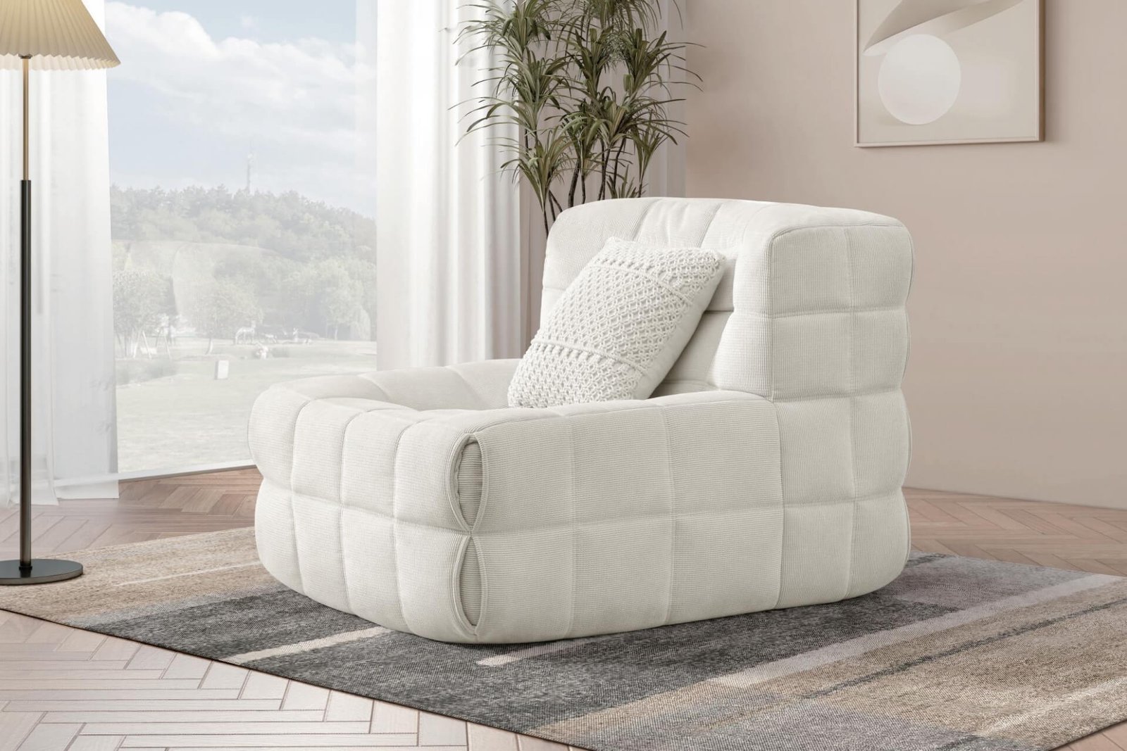 Cloud Quilt Lounge Chair
