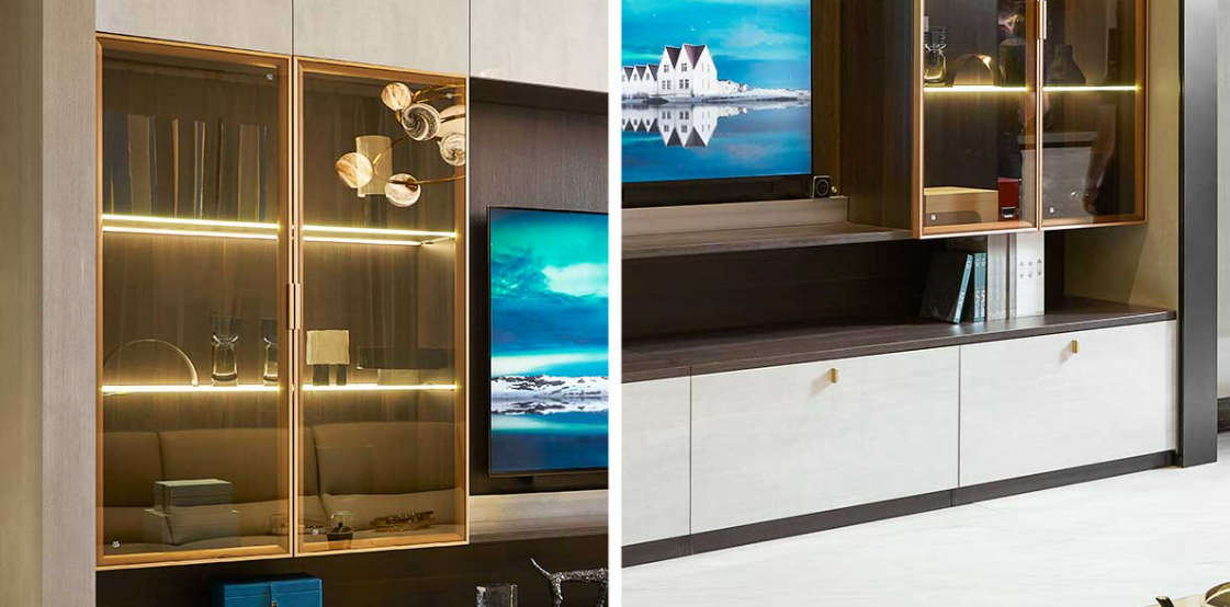 Modern TV area